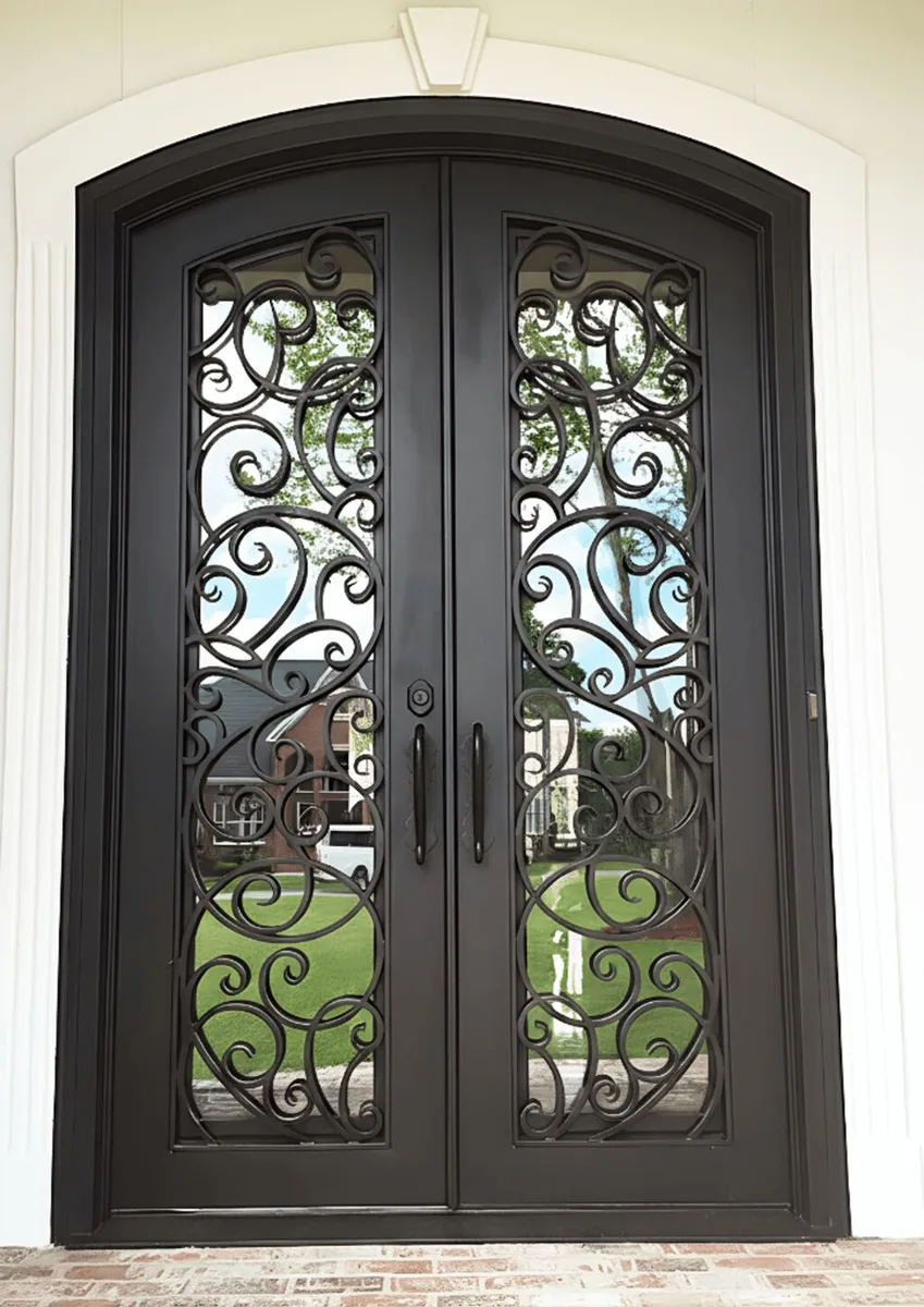 Double iron entry doors — featured local project in Hilton Head Island, SC