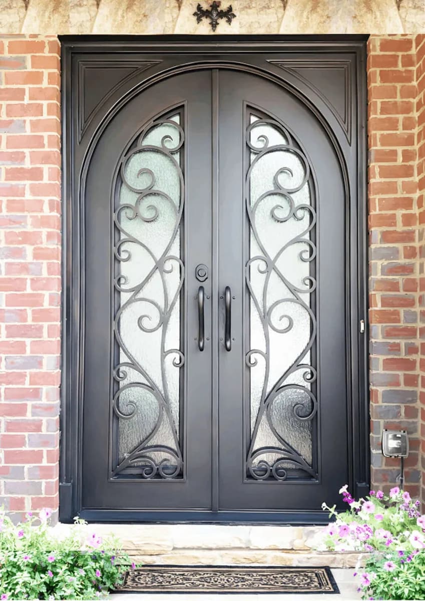 Double iron entry doors — featured local project in Hilton Head Island, SC