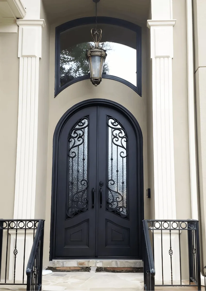 Double iron entry doors — featured local project in Hilton Head Island, SC