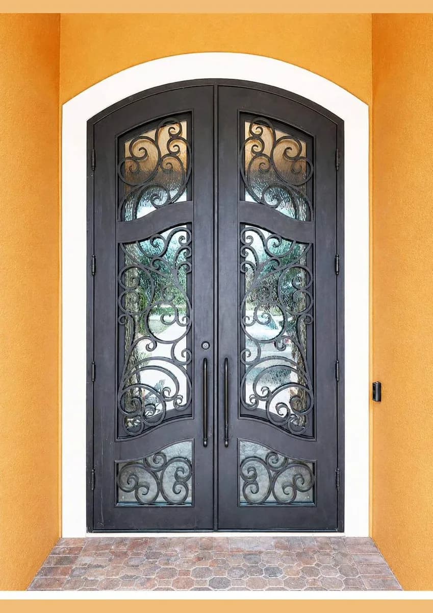 Double iron entry doors — featured local project in Mount Pleasant, SC
