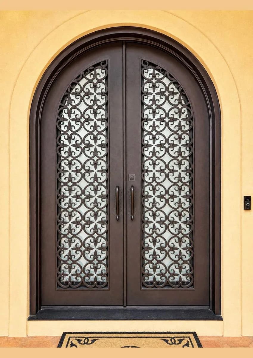 Double iron entry doors — featured local project in Mount Pleasant, SC