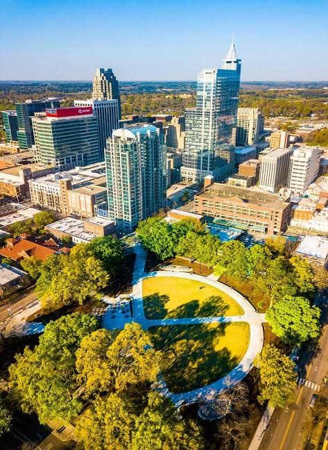 Raleigh, North Carolina — local scenery.
