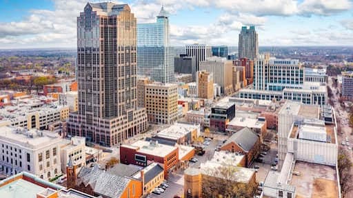 Raleigh–Durham Area, North Carolina — regional scenery.