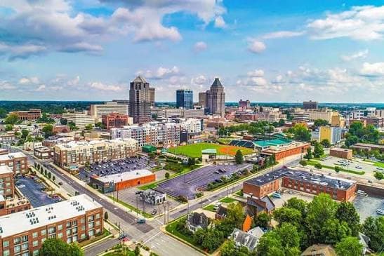 Triad Area, North Carolina — regional scenery.