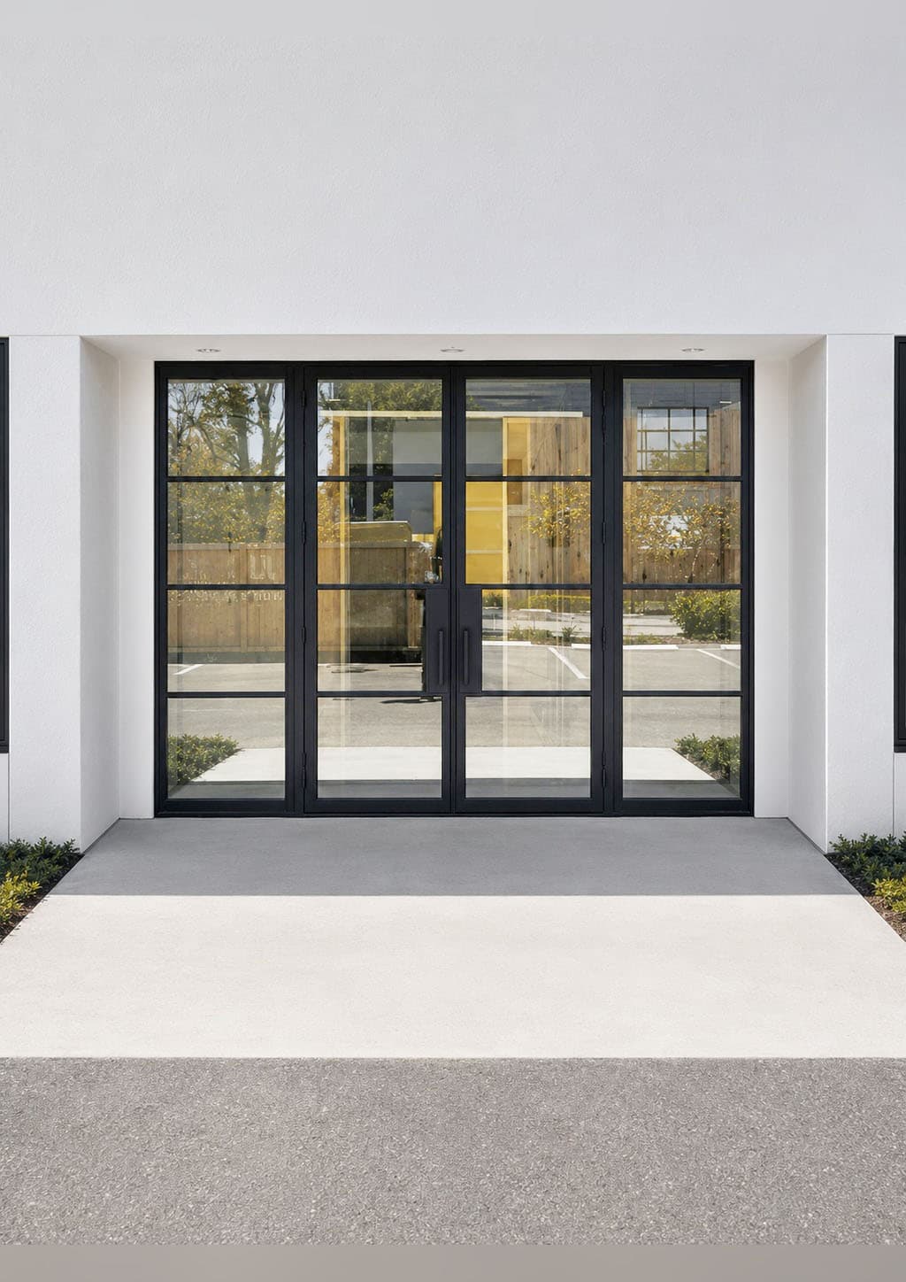 Iron Entry Double Door with sidelights- PS7379