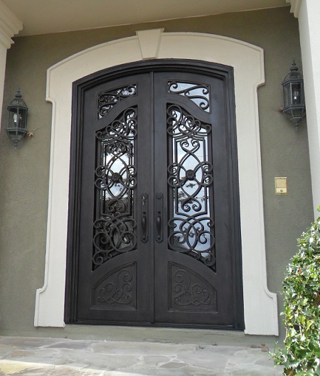 Top 7 Wrought Entry Iron Doors Design Trends for 2022 - Cacciola Iron