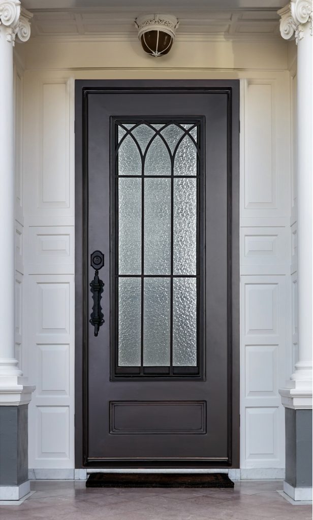 D1065 - Single Door Enzo - Abby Iron Doors