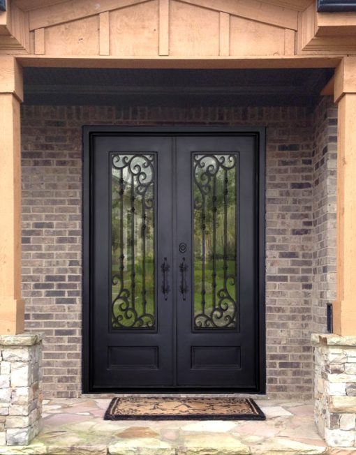 D1452 - Double Iron Door Soffia - Abby Iron Doors