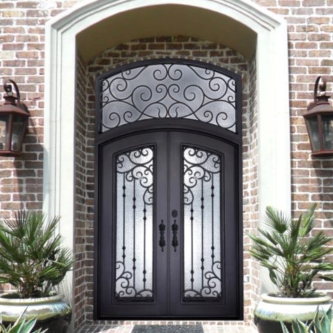 D72682 - Double Iron Door Soffia - Abby Iron Doors