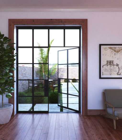 Steel Frame Glass Doors & Windows | Abby Iron Doors