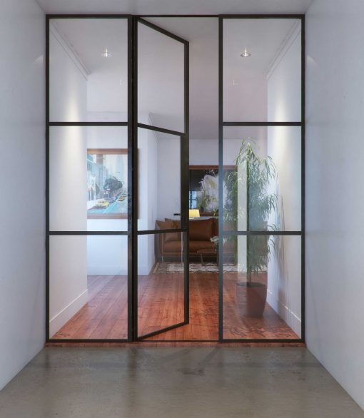 Steel Frame Glass Doors & Windows | Abby Iron Doors