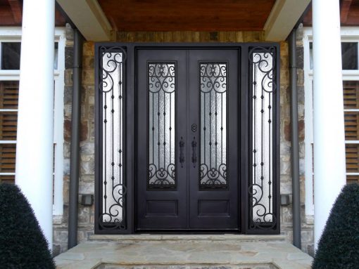 5 Ways to Improve Front Door Security - Abby Iron Doors